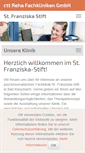 Mobile Screenshot of franziska-stift.de